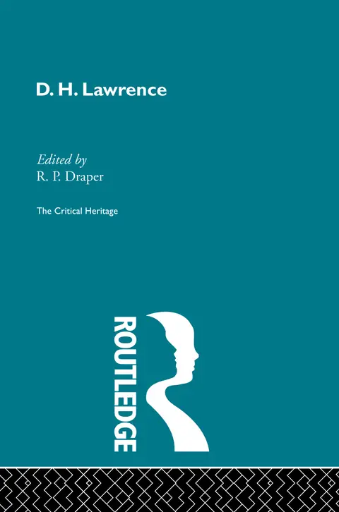 Cover of D.h. Lawrence