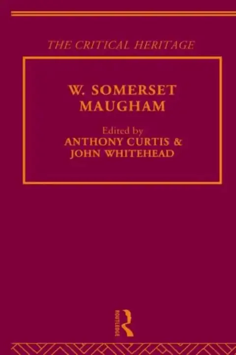 Cover of W. Somerset Maugham