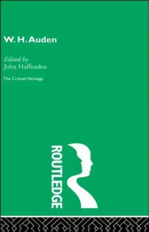 Cover of W.H. Auden