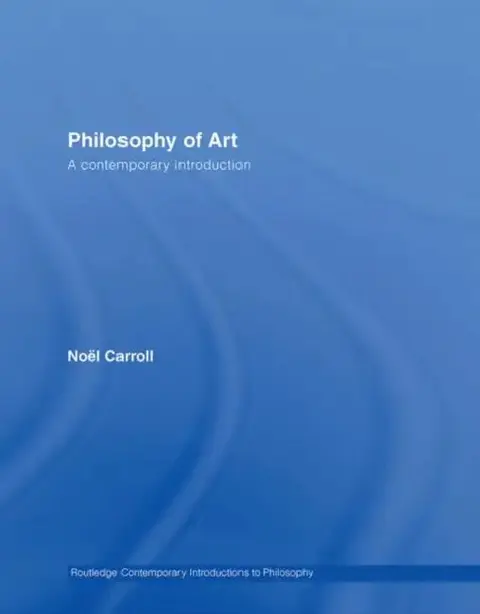 Cover of Philosophy of Art