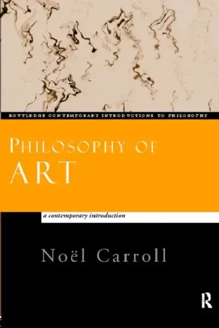 Cover of Philosophy of Art