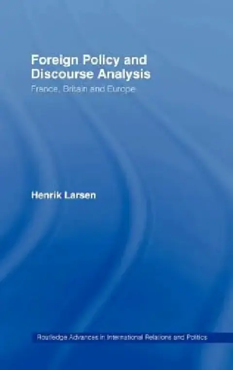 Cover of Foreign Policy and Discourse Analysis