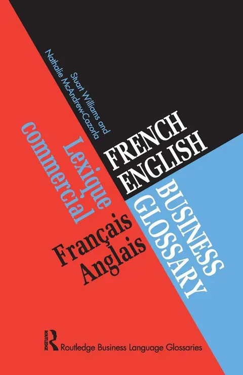 Cover of French/English Business Glossary