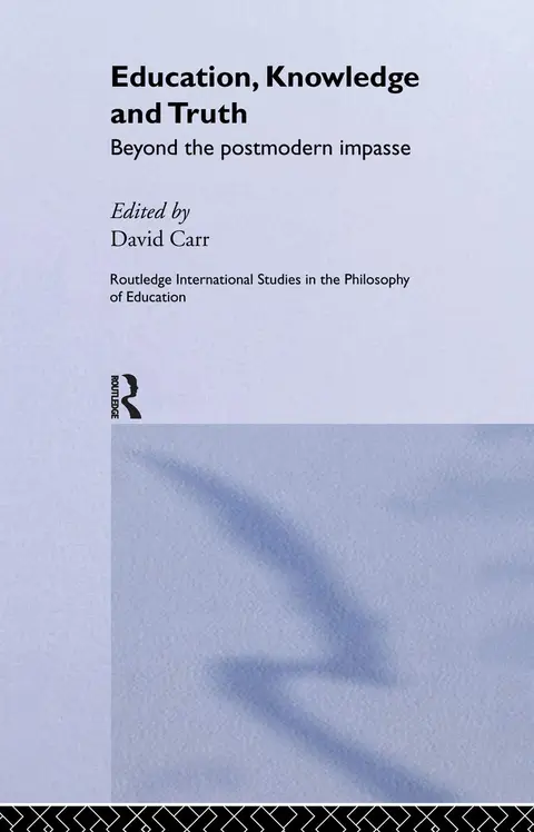 Cover of Education, Knowledge, and Truth