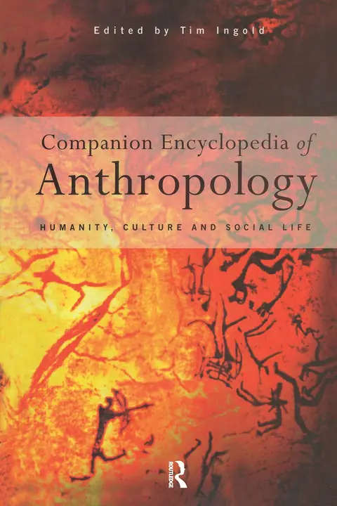 Cover of Comp Ency Anthropology