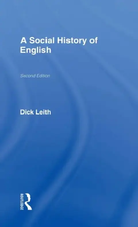 Cover of A Social History of English