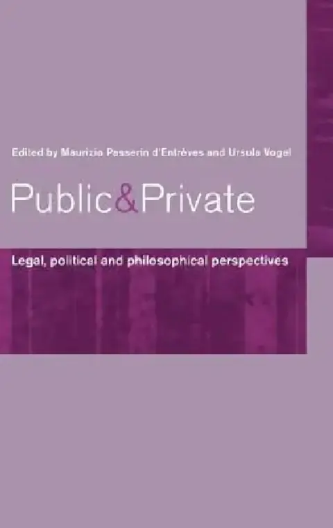 Cover of Public and Private