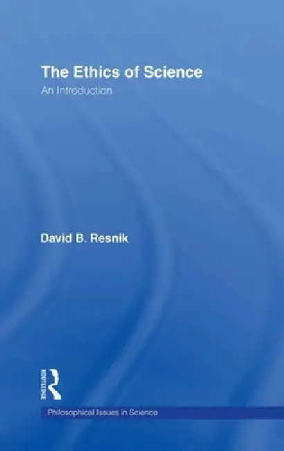Cover of The Ethics of Science