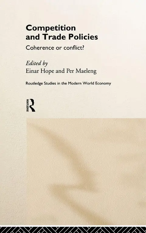 Cover of Competition and Trade Policies
