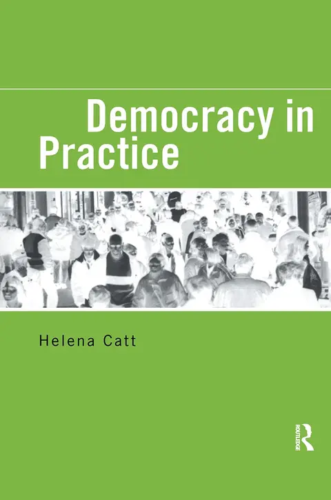 Cover of Democracy in Practice