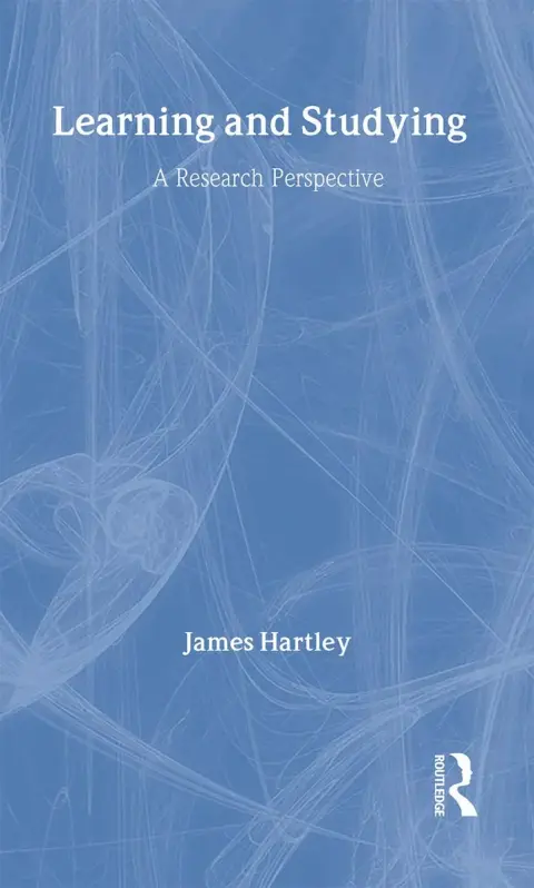 Cover of Learning and Studying
