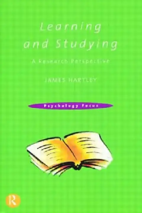 Cover of Learning and Studying