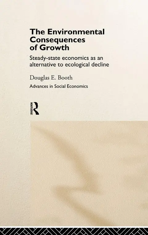 Cover of The Environmental Consequences of Growth