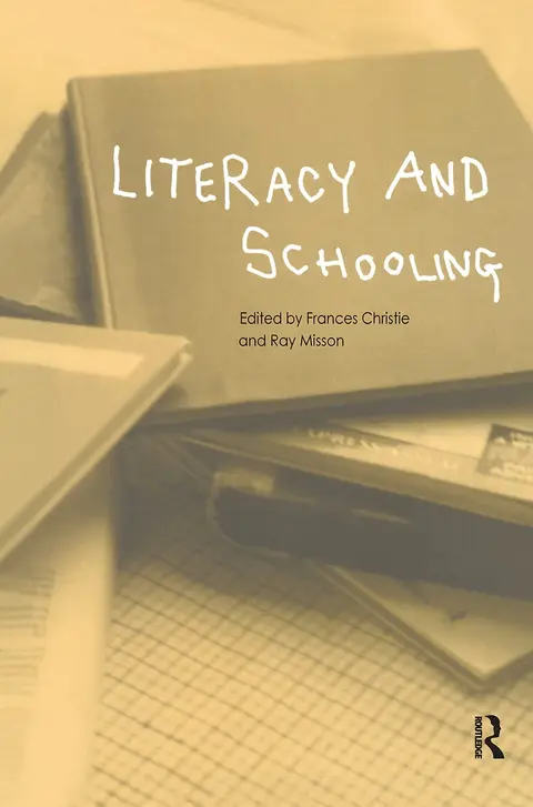 Cover of Literacy and Schooling