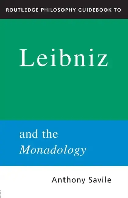 Cover of Routledge Philosophy GuideBook to Leibniz and the Monadology