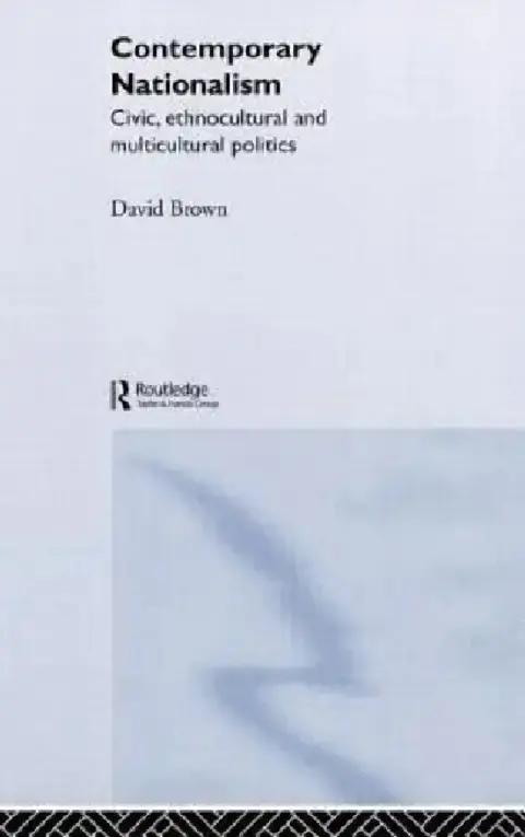 Cover of Contemporary Nationalism
