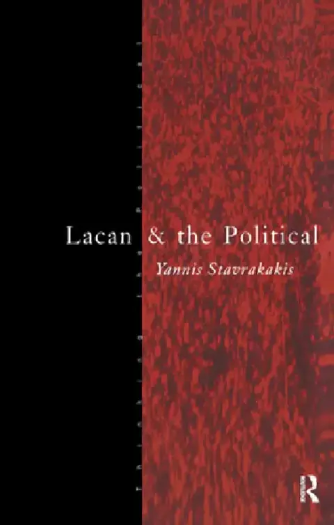 Cover of Lacan and the Political