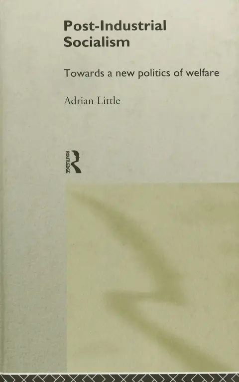 Cover of Post-Industrial Socialism