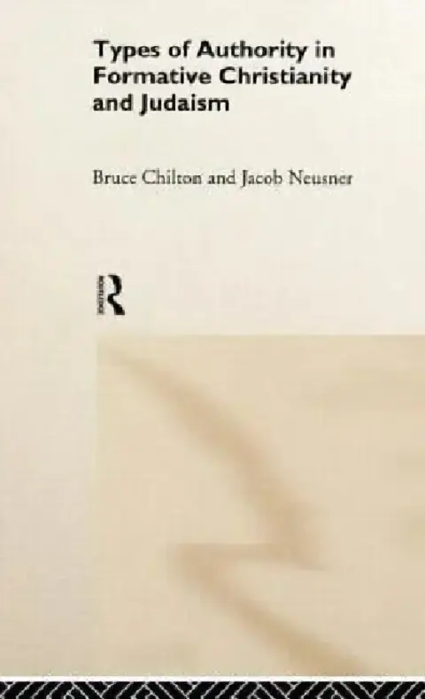 Cover of Types of Authority in Formative Christianity and Judaism
