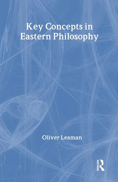 Cover of Key Concepts in Eastern Philosophy