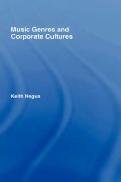 Cover of Music Genres and Corporate Cultures