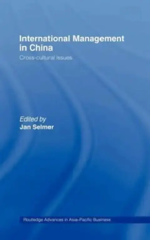 Cover of International Management in China