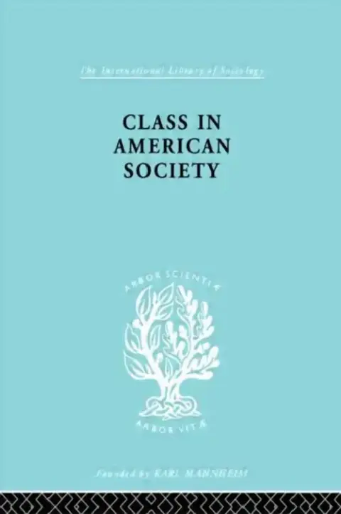 Cover of Class American Socty Ils 103