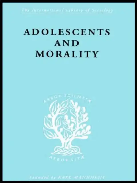 Cover of Adolescents and Morality