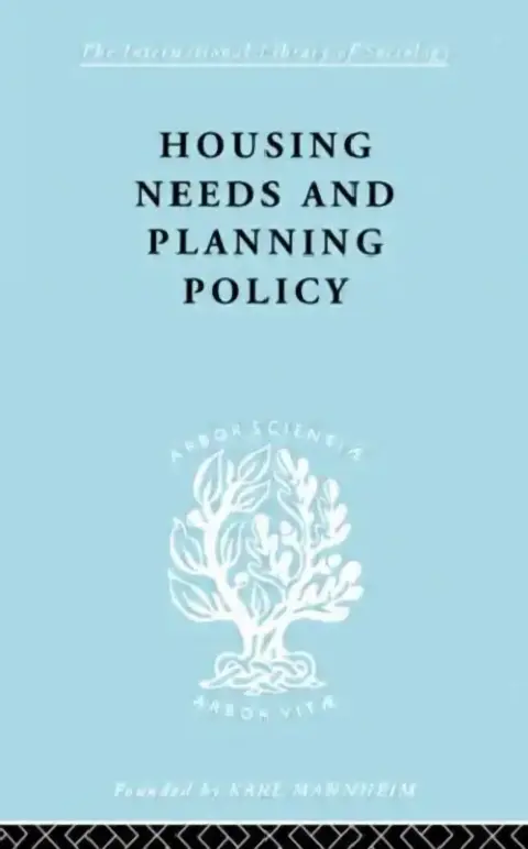 Cover of Housing Needs and Planning Policy