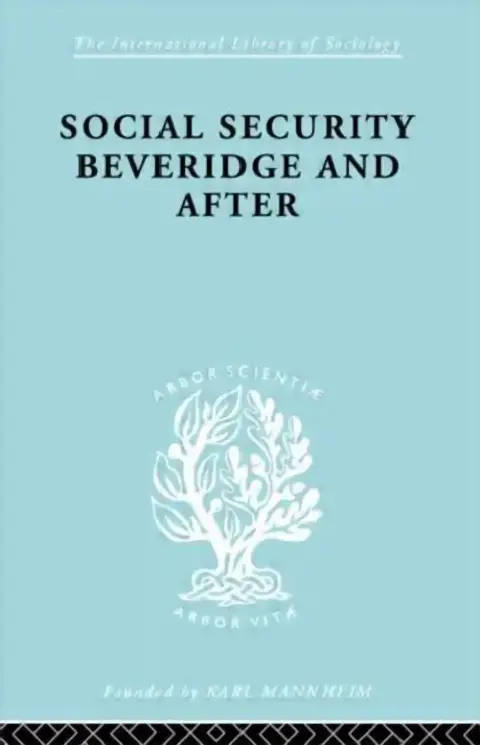 Cover of Social Sec:Beveridge Ils 191