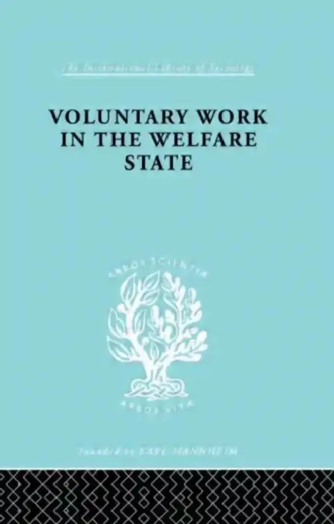 Cover of Voluntary Work in the Welfare State
