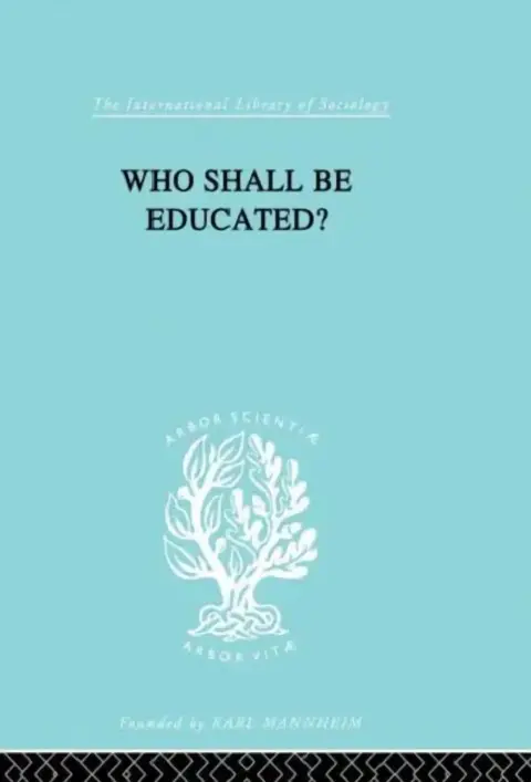 Cover of Who Shall Be Educated? Ils 241