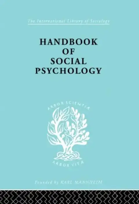 Cover of Handbook of Social Psychology