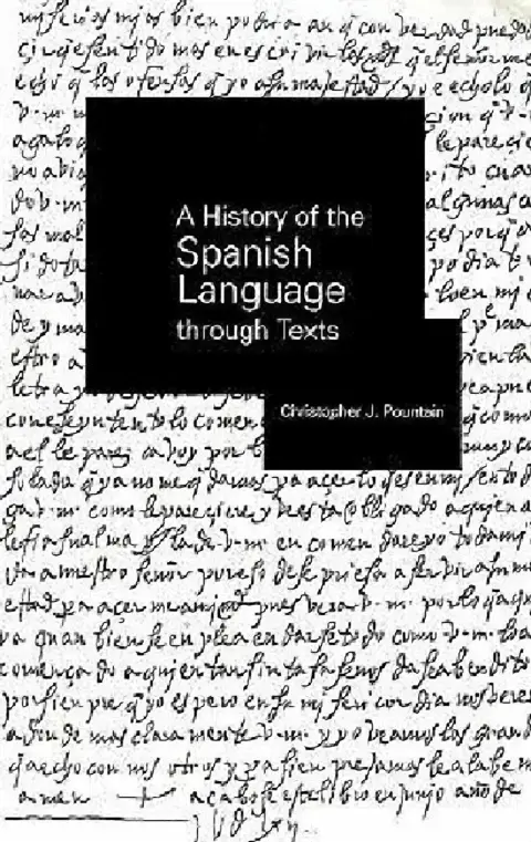 Cover of A History of the Spanish Language through Texts