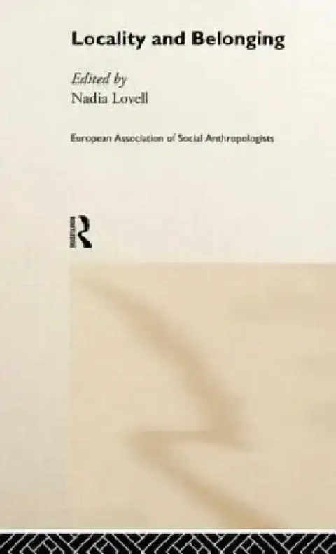 Cover of Locality and Belonging