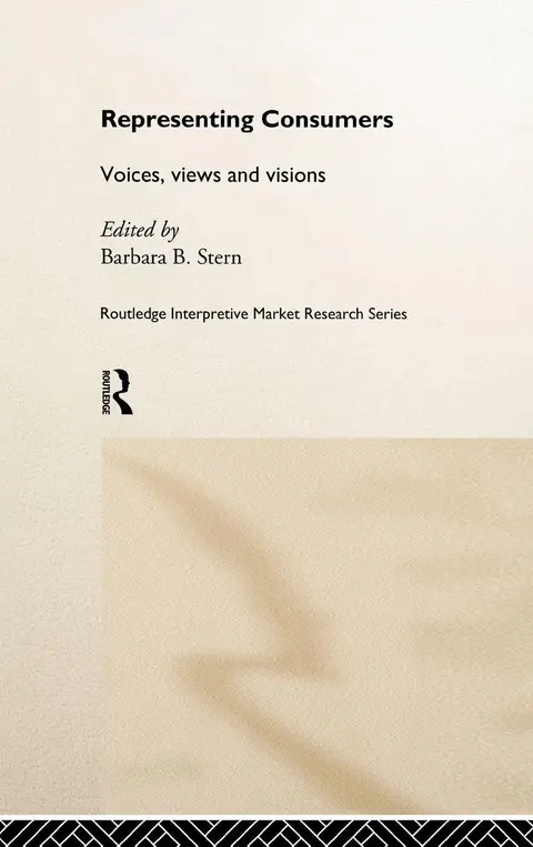 Cover of Representing Consumers