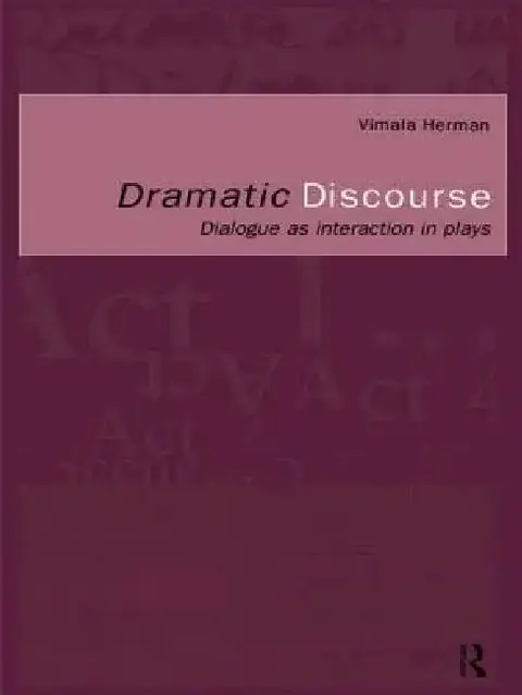 Cover of Dramatic Discourse