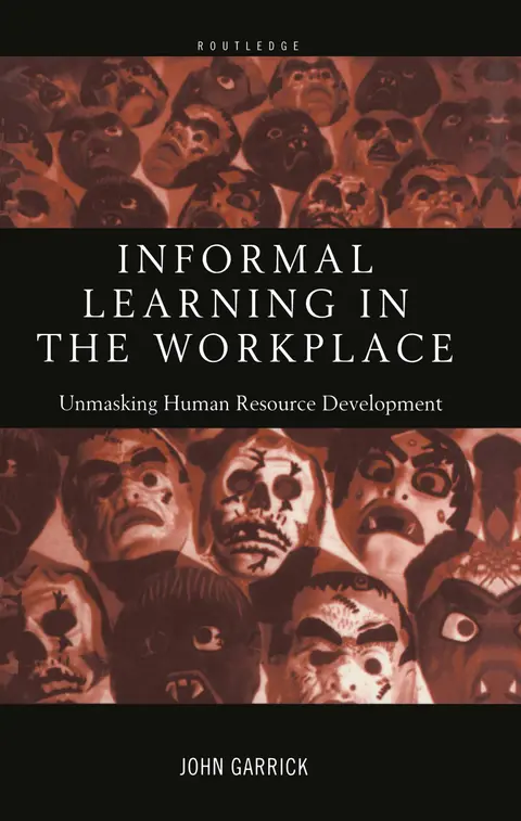 Cover of Informal Learning in the Workplace