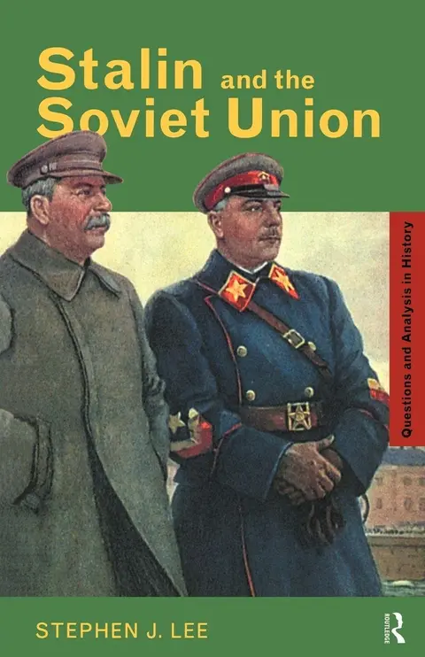 Cover of Stalin and the Soviet Union