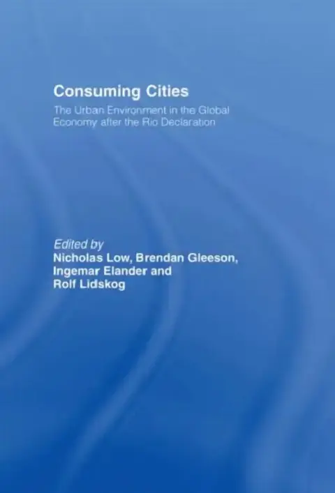 Cover of Consuming Cities