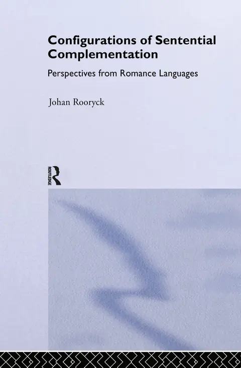 Cover of Configurations of Sentential Complementation