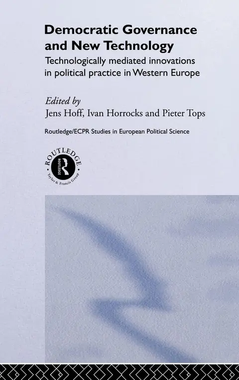 Cover of Democratic Governance and New Technology
