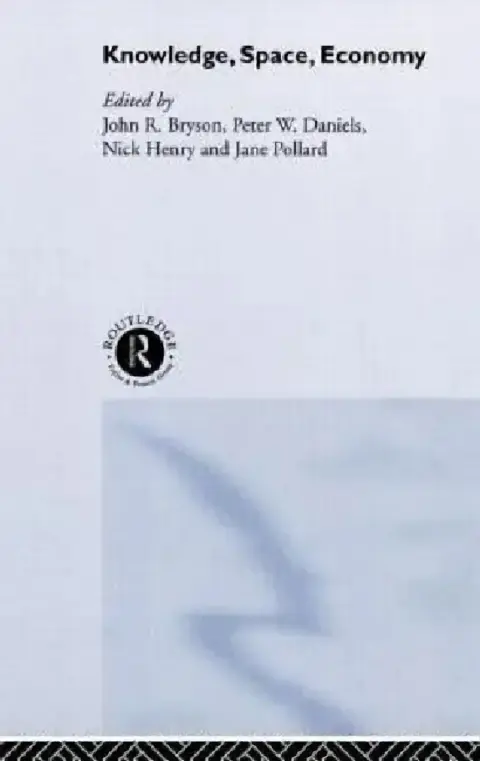 Cover of Knowledge, Space, Economy