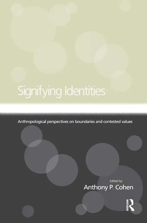 Cover of Signifying Identities