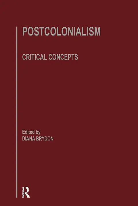 Cover of Postcolonlsm Crit Concepts V3