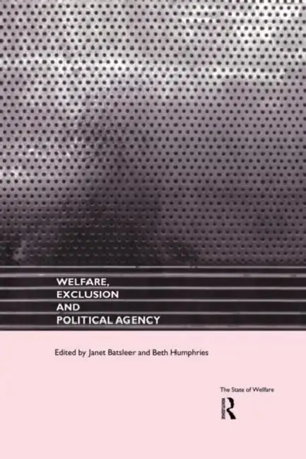 Cover of Welfare, Exclusion and Political Agency