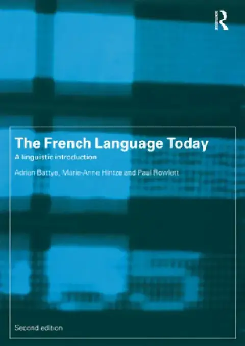Cover of The French Language Today