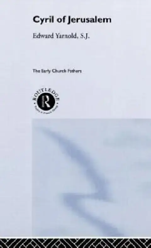 Cover of Cyril of Jerusalem