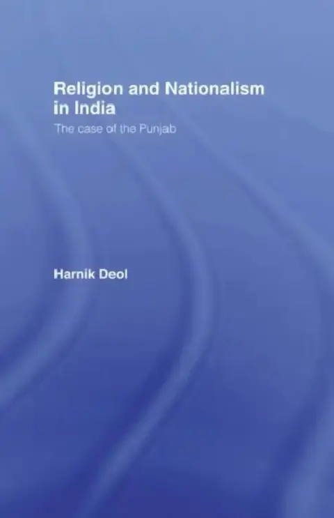 Cover of Religion and Nationalism in India