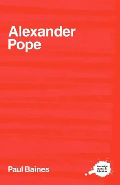 Cover of Alexander Pope